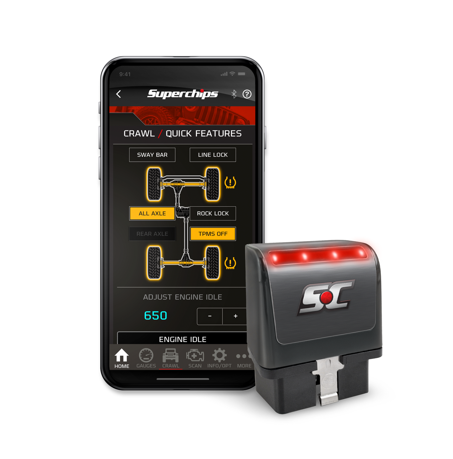 Flashcal+ for 2018-2022 Jeep Wrangler JL