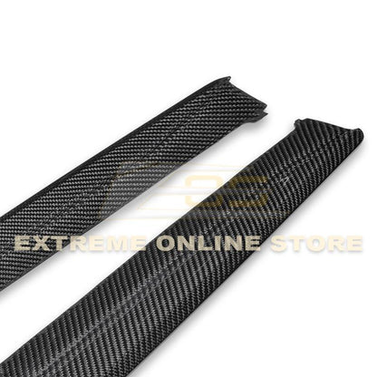 2012-18 BMW F30 3-Series M-Sport Carbon Fiber Side Skirts Rocker Panels