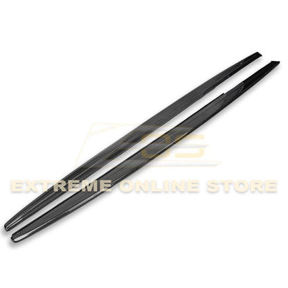 2012-18 BMW F30 3-Series M-Sport Carbon Fiber Side Skirts Rocker Panels