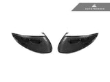 AutoTecknic Replacement Dry Carbon Mirror Covers - Porsche 958 Cayenne