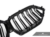 AutoTecknic Dual-Slats Dry Carbon Front Grille - G06 X6 Pre-LCI