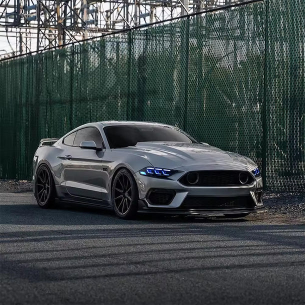 2018-2023 RGB Ford Mustang Headlights S650 Style