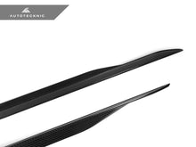 AutoTecknic Dry Carbon Fiber Side Skirt Extension Set - G60 5-Series
