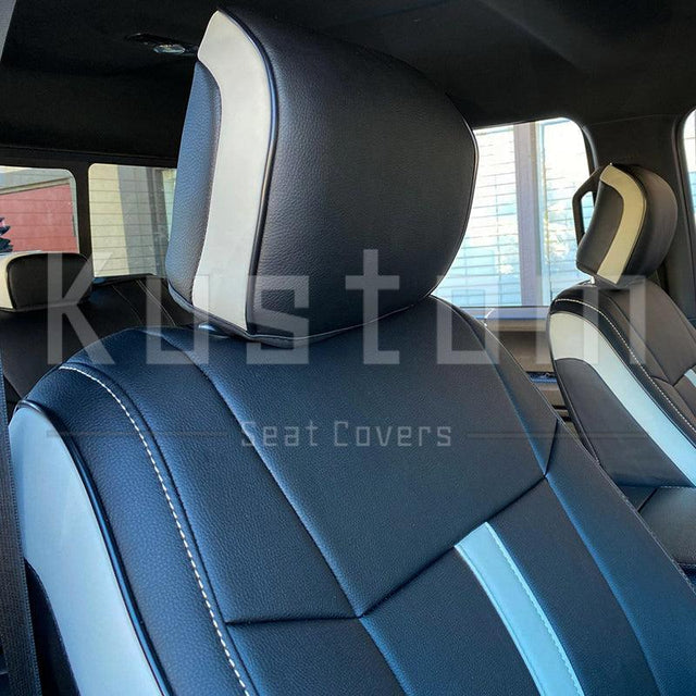 2015-21 Ford F-150 / F-250 Premium Custom Leather Seat Covers