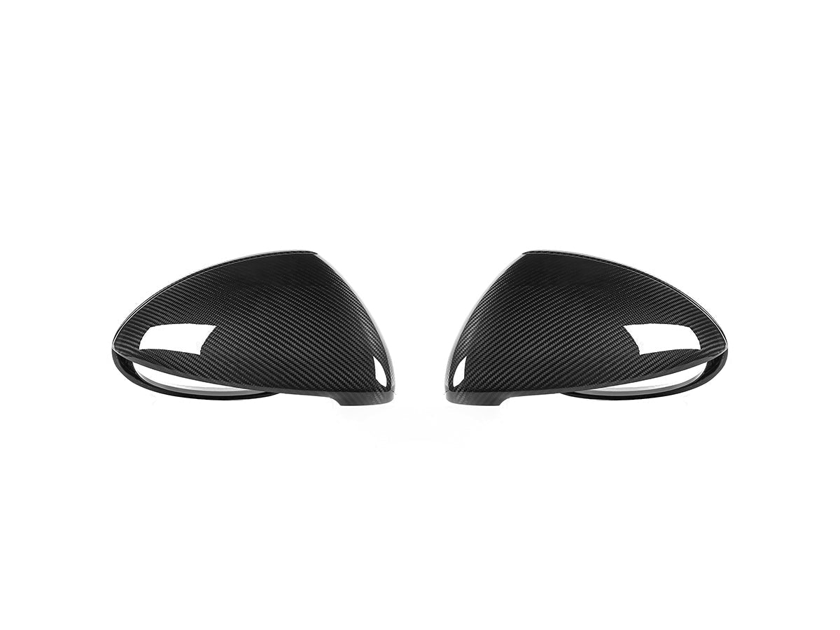 AutoTecknic Replacement Dry Carbon Mirror Covers - Porsche 958.2 Cayenne