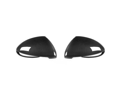 AutoTecknic Replacement Dry Carbon Mirror Covers - Porsche 958.2 Cayenne