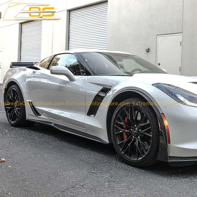 Corvette C7 Stage 2 / Stage 3 Front Splitter & Side Skirts