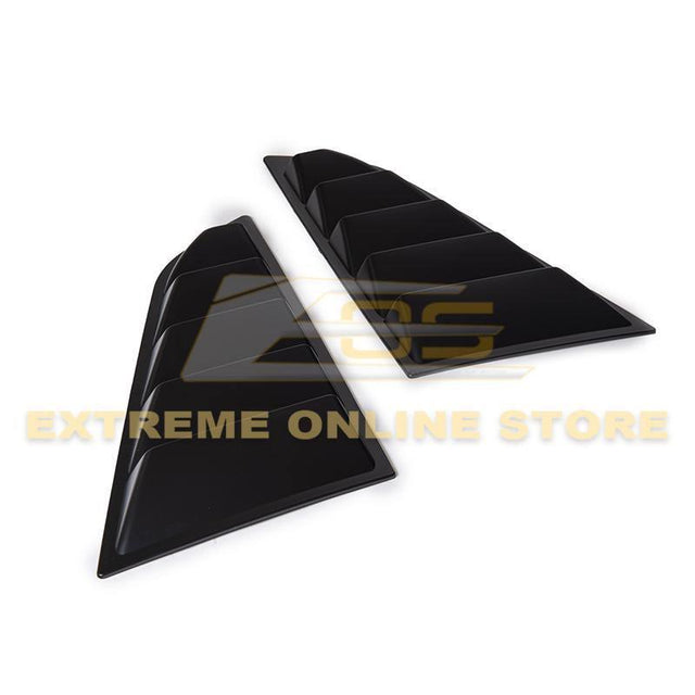 Corvette C7 Coupe Rear Side Window Louver Covers