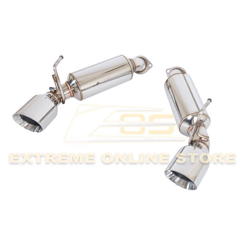 2009-21 Nissan 370Z Z34 Axle Back 4.5" Dual Tips Exhaust