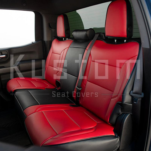 2019-Up GMC Sierra Premium Custom Leather Seat Covers