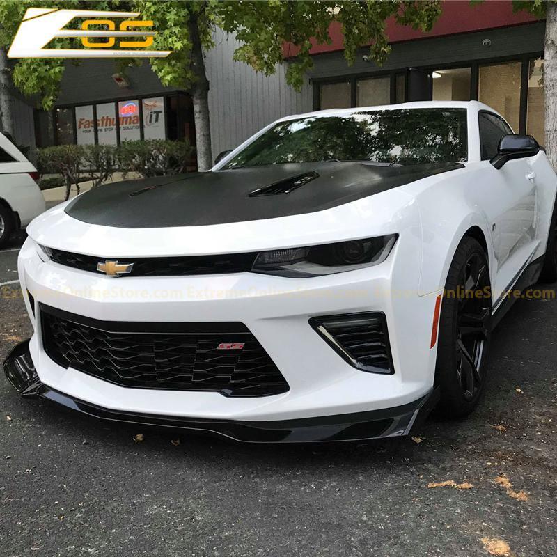Camaro SS Primer Black Aerodynamic Full Body Kit | 1LE Extended Package
