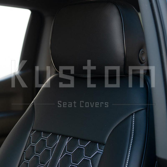 2019-Up GMC Sierra Premium Custom Leather Seat Covers