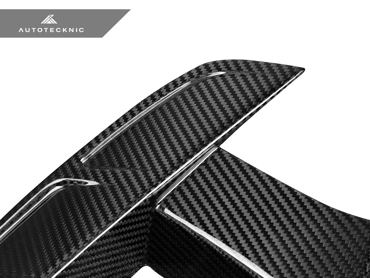 AutoTecknic Dry Carbon Front Bumper Air Vent Set - F97 X3M LCI | F98 X4M LCI