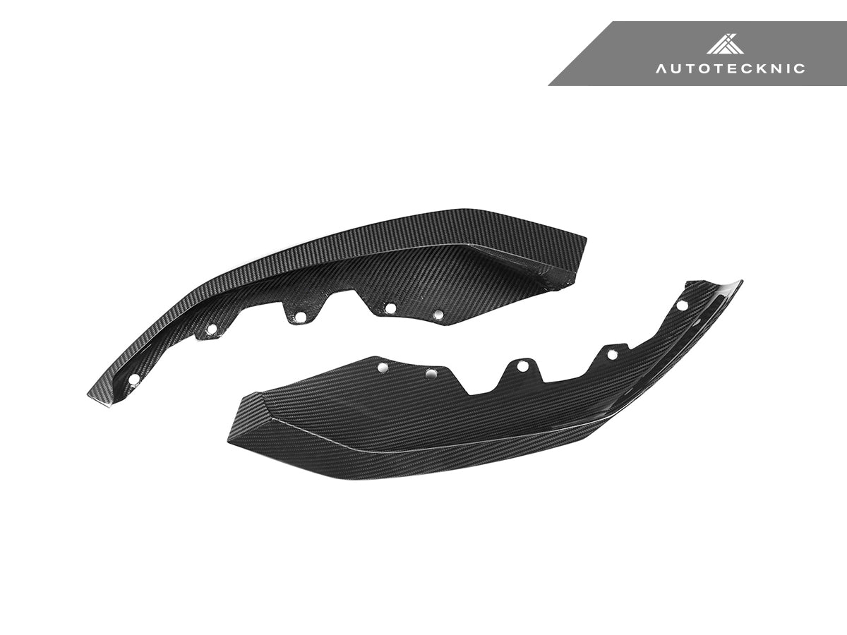 AutoTecknic Dry Carbon Competition Front Aero Lip - G30 5-Series M-Sport LCI