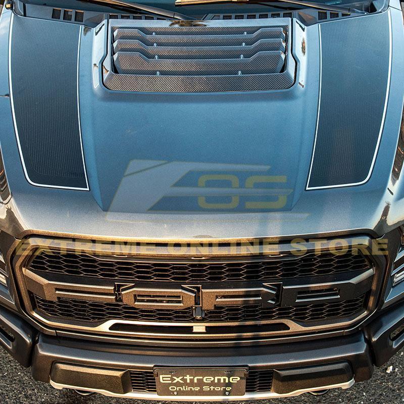 2017-20 Ford F-150 Raptor Carbon Fiber Hood Vent