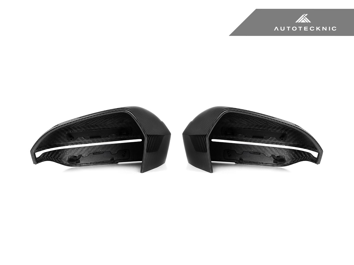 AutoTecknic Dry Carbon Fiber Mirror Cap Set - G45 X3
