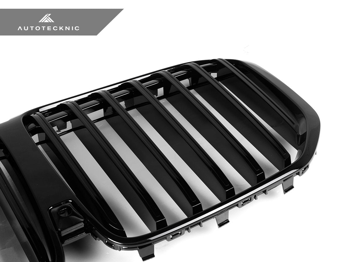 AutoTecknic Painted Glazing Black Front Grille - G07 X7 LCI
