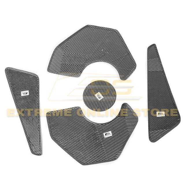 Corvette C8 Carbon Fiber Engine Bay Panel Accent Covers