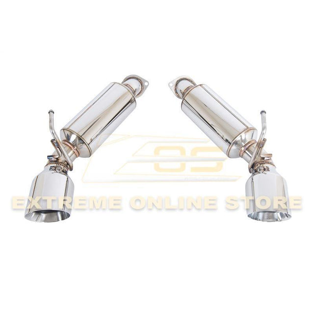 2009-21 Nissan 370Z Z34 Axle Back 4.5" Dual Tips Exhaust