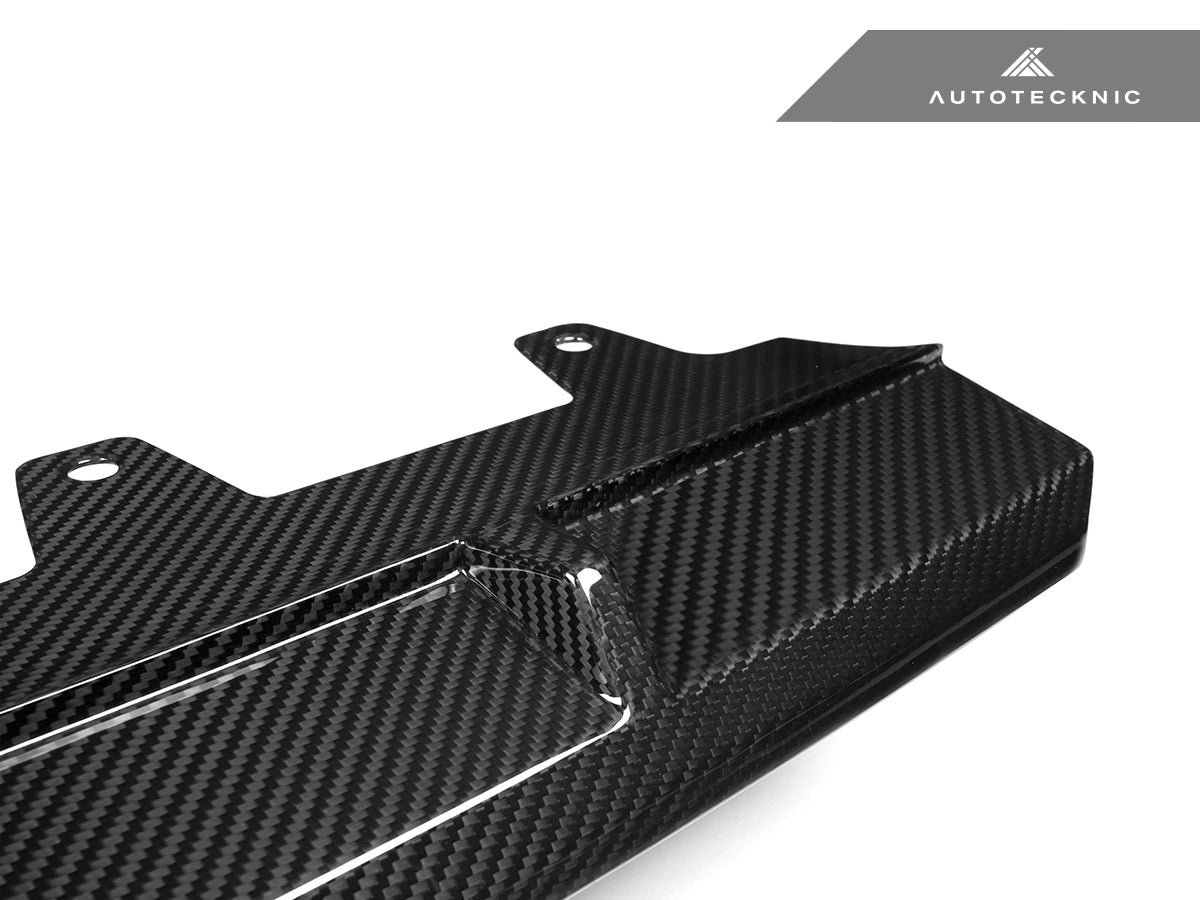 AutoTecknic Dry Carbon Competition Front Aero Lip - G30 5-Series M-Sport LCI