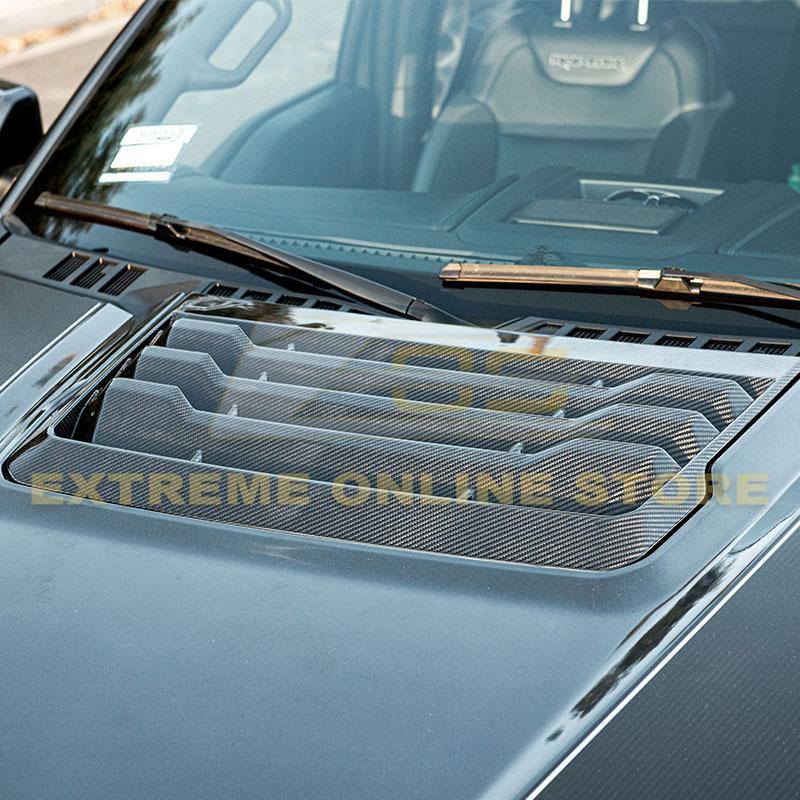 2017-20 Ford F-150 Raptor Carbon Fiber Hood Vent