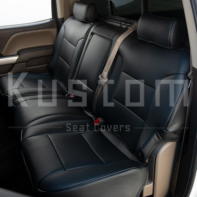 2014-18 GMC Seirra Premium Custom Leather Seat Covers