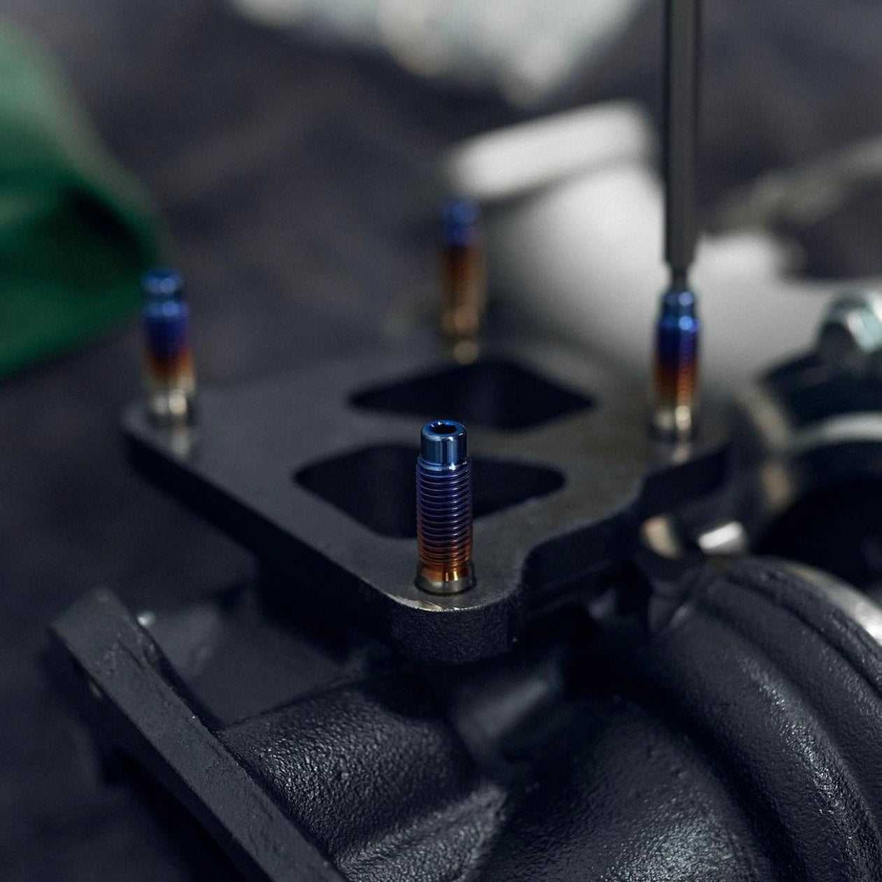 JDC Titanium Turbo to Manifold Stud Kit (Evo 4-10/Universal)