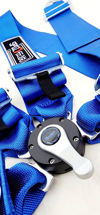SPDZ1 X BallFix 4 Point 3” Seat Belt Safety Harness