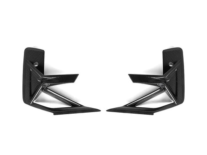 AutoTecknic Dry Carbon Front Bumper Trim Set - BMW F97 X3M LCI | F98 X4M LCI