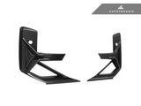 AutoTecknic Dry Carbon Front Bumper Trim Set - F97 X3M LCI | F98 X4M LCI