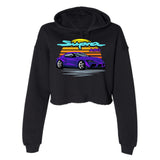 Retro Supra Women's Cropped Hoodie