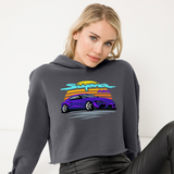 Retro Supra Women's Cropped Hoodie