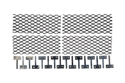 OLM S207 Style Paint Matched Rear Bumper Vent Inserts - WR Blue Pearl - 2015-2021 Subaru WRX / STI