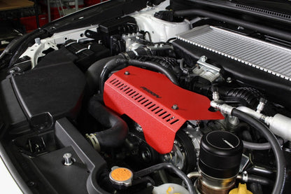 Perrin [22-25 WRX] Pulley Cover - Red | PSP-ENG-153RD