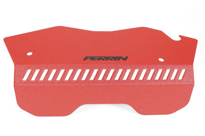 Perrin [22-25 WRX] Pulley Cover - Red | PSP-ENG-153RD
