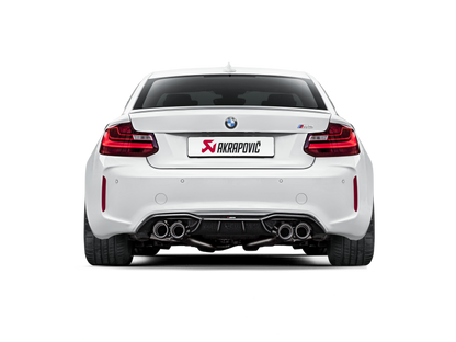 Akrapovic 16-17 BMW M2 (F87) / 2018+ BMW M2 Competition/M2 CS (F87N) Rear Carbon Fiber Diffuser - Hi DI-BM/CA/3/G