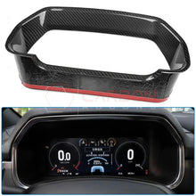Real Carbon Fiber Gauge Cluster Trim Cover for 2021-2023 Ford F-150