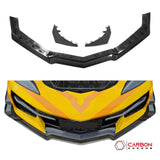 C8 Corvette Z06/E-Ray Carbon Fiber Z07 Front Splitter & Canards