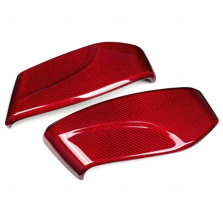 Real Carbon Fiber Interior Seat Side Panel Trim for Corvette C8 (2020–2025 Stingray, Z51, Z06)