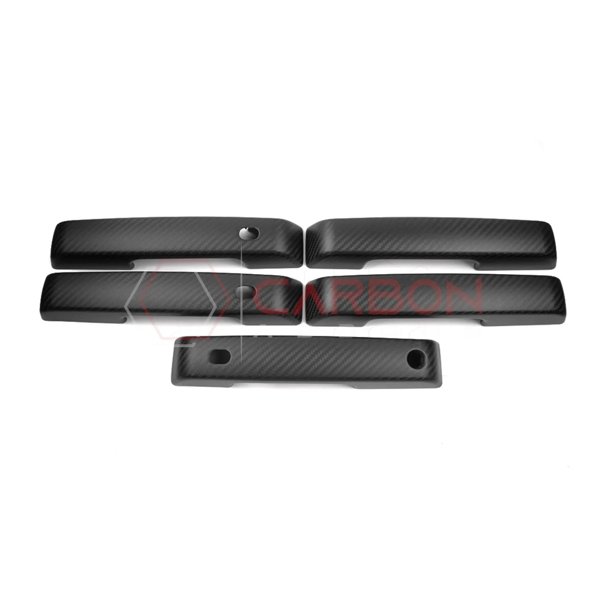 Real Carbon Fiber Exterior Door Handle Covers For 2021+ Ford Bronco