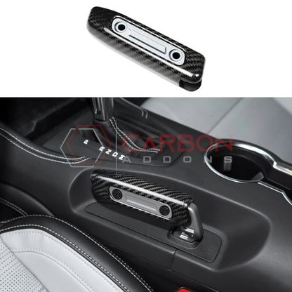 Direct Replacement Carbon Fiber Handbrake Handle for 2024+ Ford Mustang