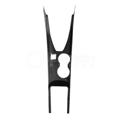 2024+ S650 Mustang Hard Carbon Fiber Center Console Trim Cover