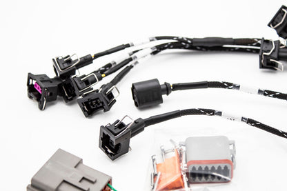 1.8T Injector Tuck Harness v2 w/ IAT, and CAM Leads | Plug n Play | VW GTI Jetta Golf | Audi TT