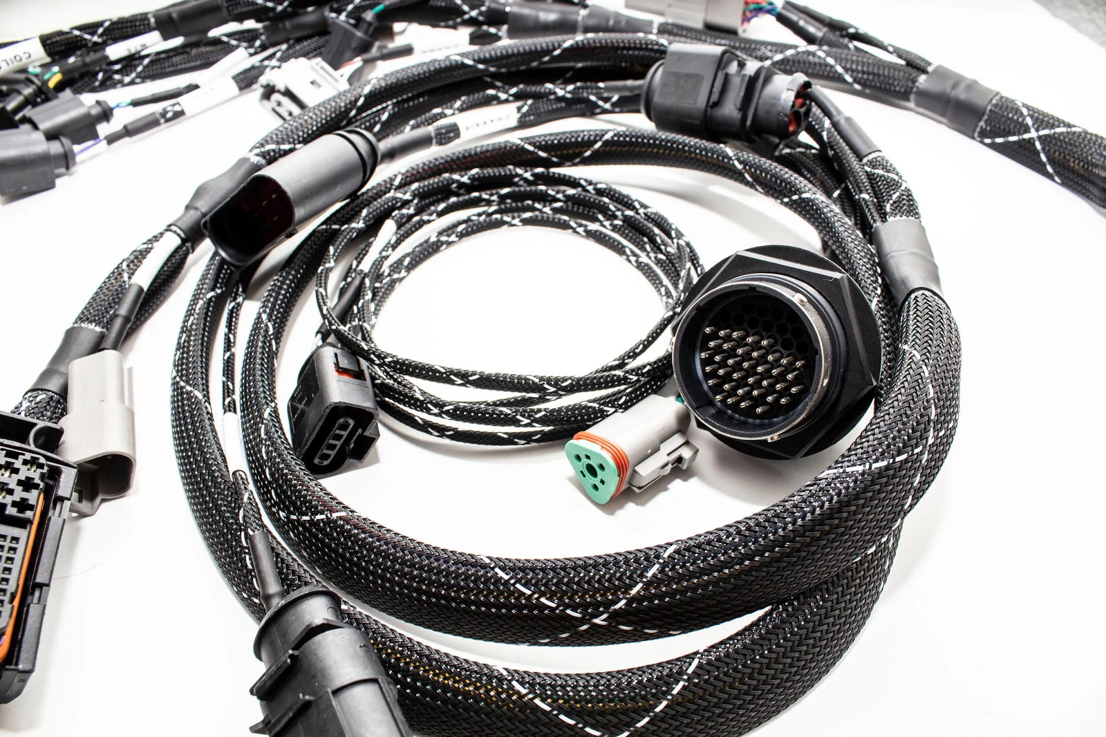1.8T MK4 Wire Tucked Complete Engine Harness Wideband ECU's only AWP, AWW, BEA, BAM - V1