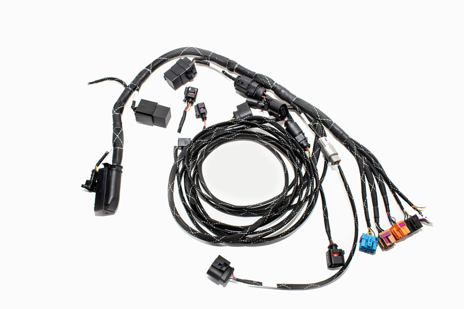 1.8T MK4 Wire Tucked Complete Engine Harness Wideband ECU's only AWP, AWW, BEA, BAM - V1