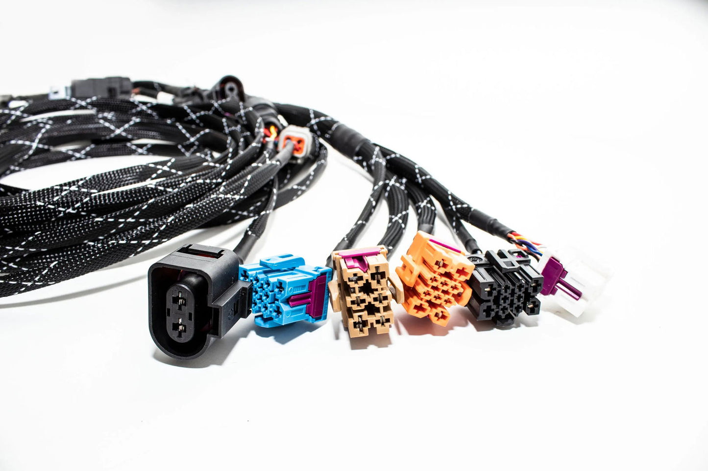 1.8T MK4 Wire Tucked Complete Engine Harness Wideband ECU's only AWP, AWW, BEA, BAM - V1