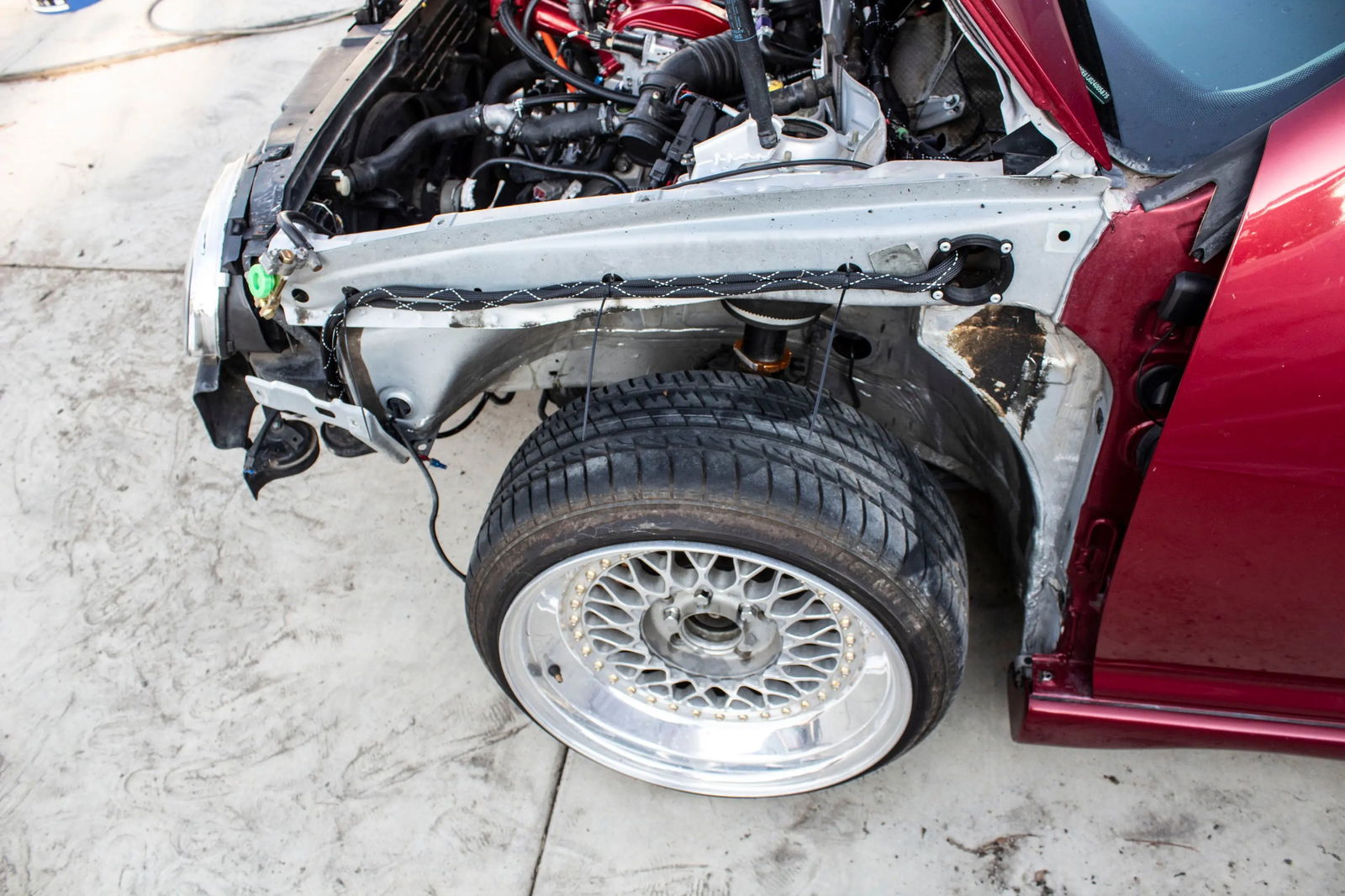 1.8T MK4 Wire Tucked Complete Engine Harness Wideband ECU's only AWP, AWW, BEA, BAM - V1