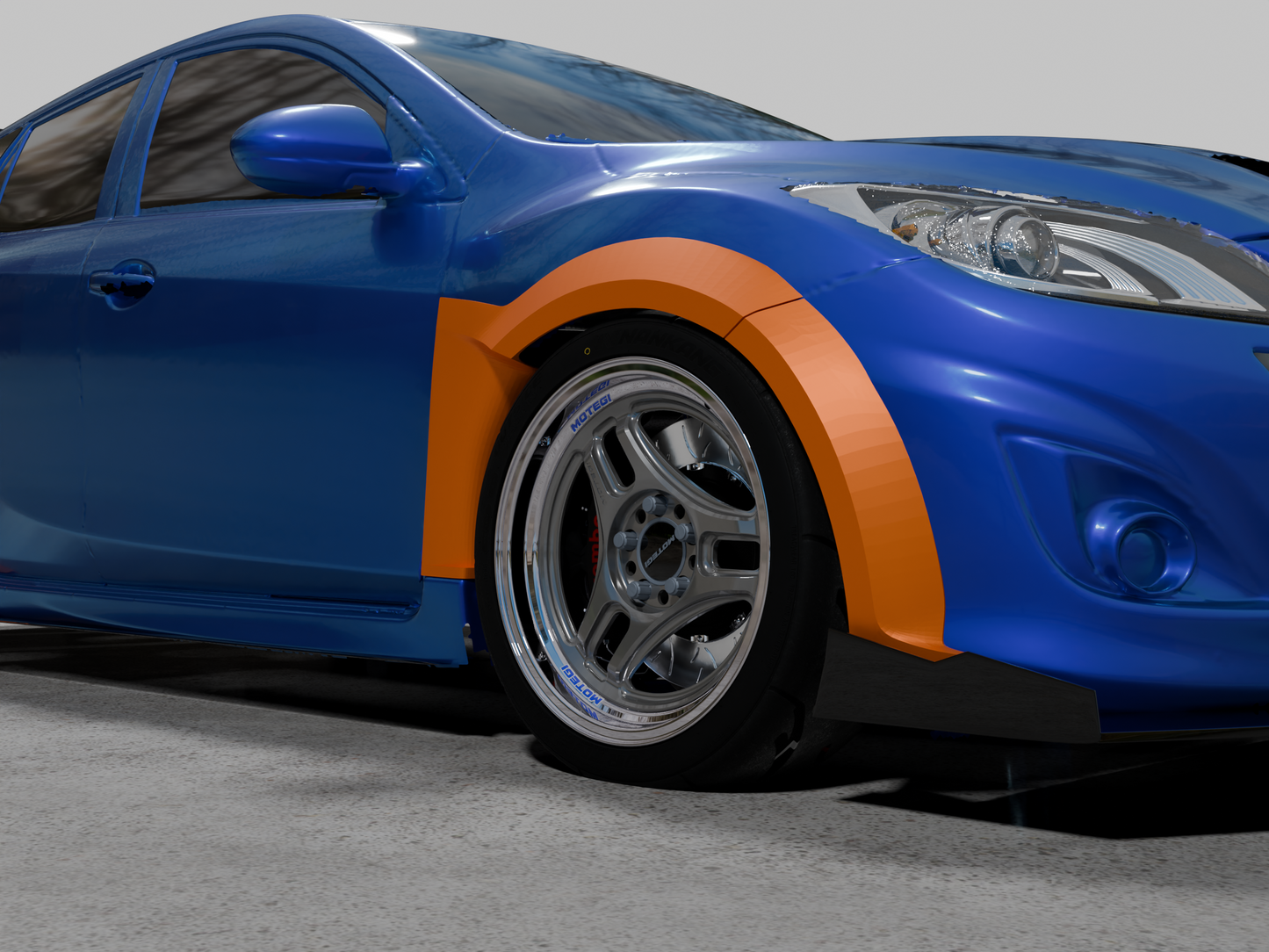 Fender Flare Widebody – MazdaSpeed 3 (BL, 2010-2013)