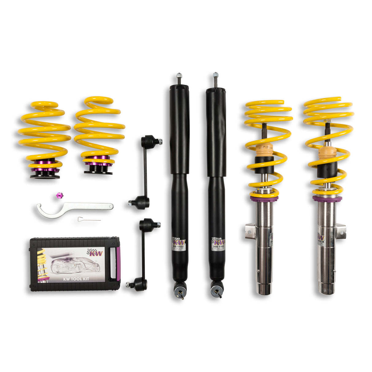 KW Suspensions 10220023 KW V1 Coilover Kit - BMW M3 E46 (M346) Coupe Convertible