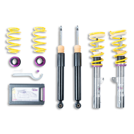 KW Suspensions 102200BN KW V1 Coilover Kit - BMW X1 (F48); BMW X2 (F39); Mini Cooper Clubman (F54); Mini Countryman(F60); Without Electronic Dampers